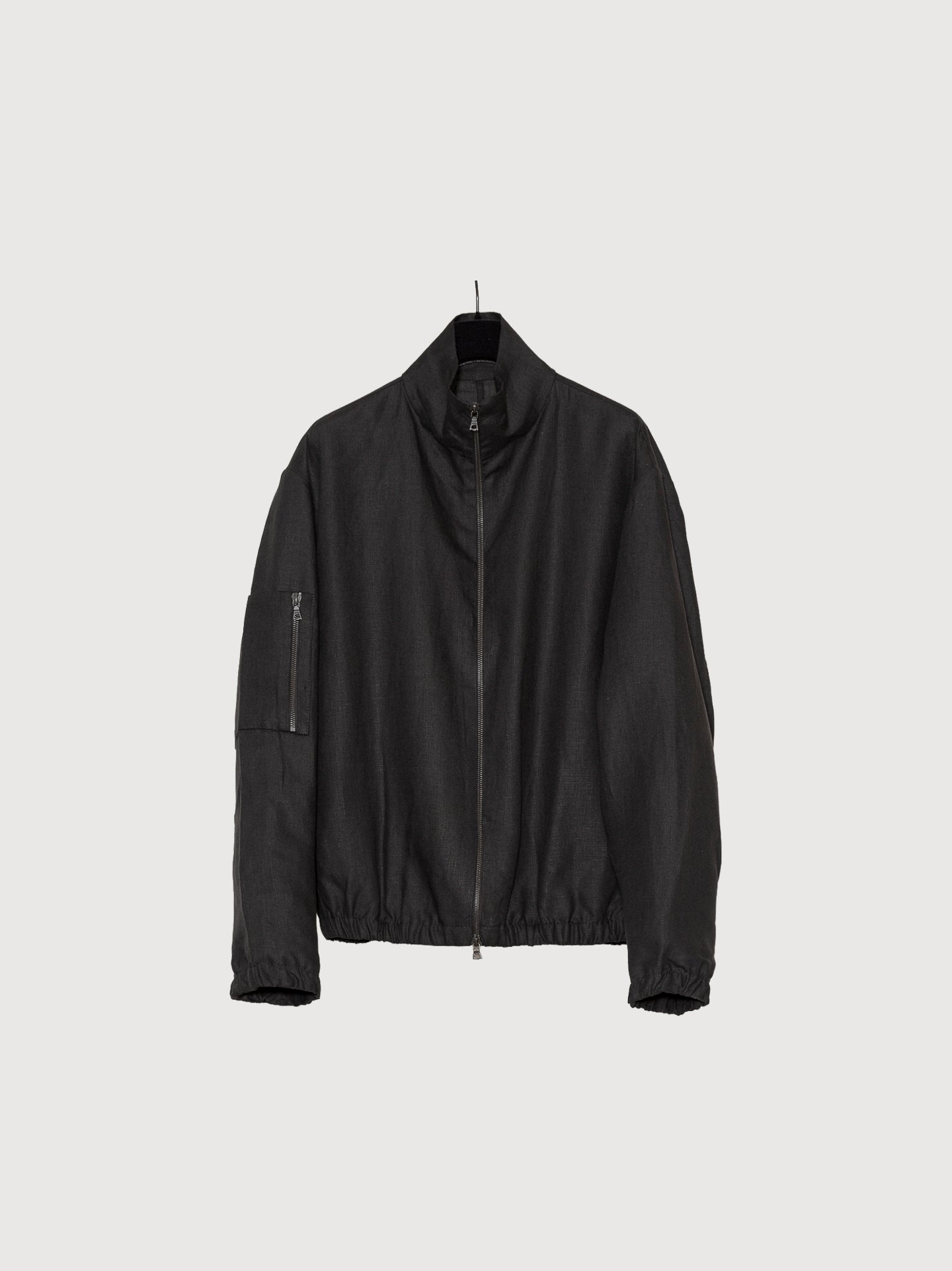 No.311 Linen Pocket Zipper Jacket