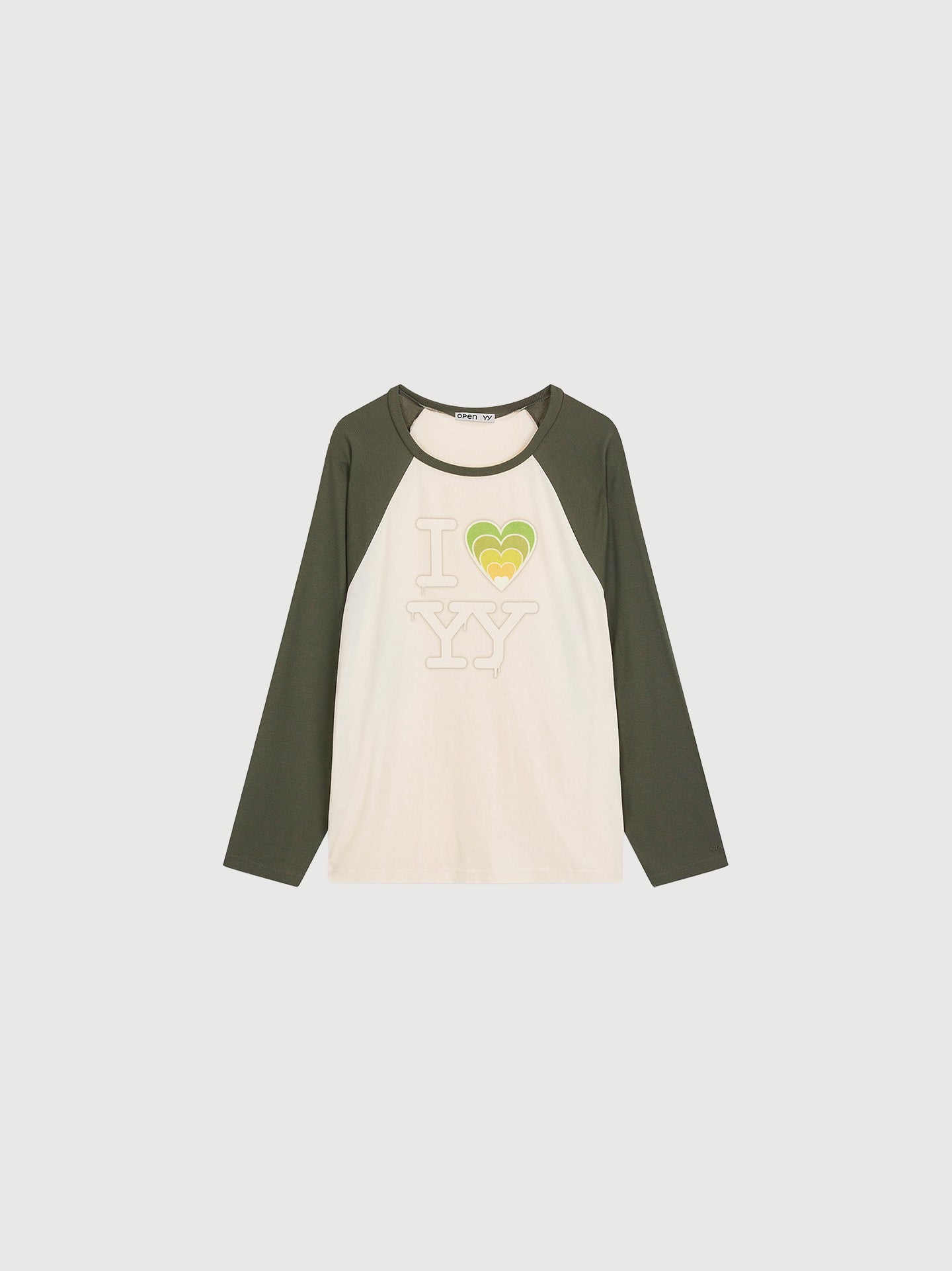 I Love YY Raglan Tee