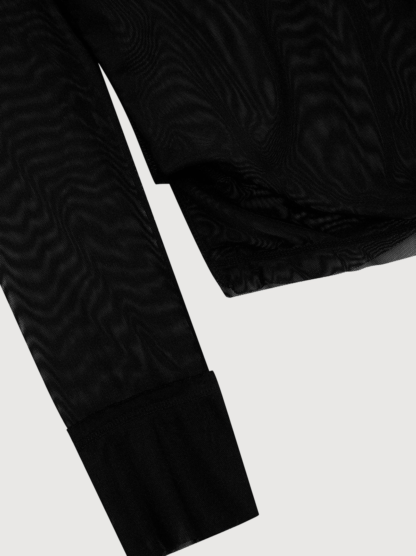 Mesh Hook Henley Long Sleeve