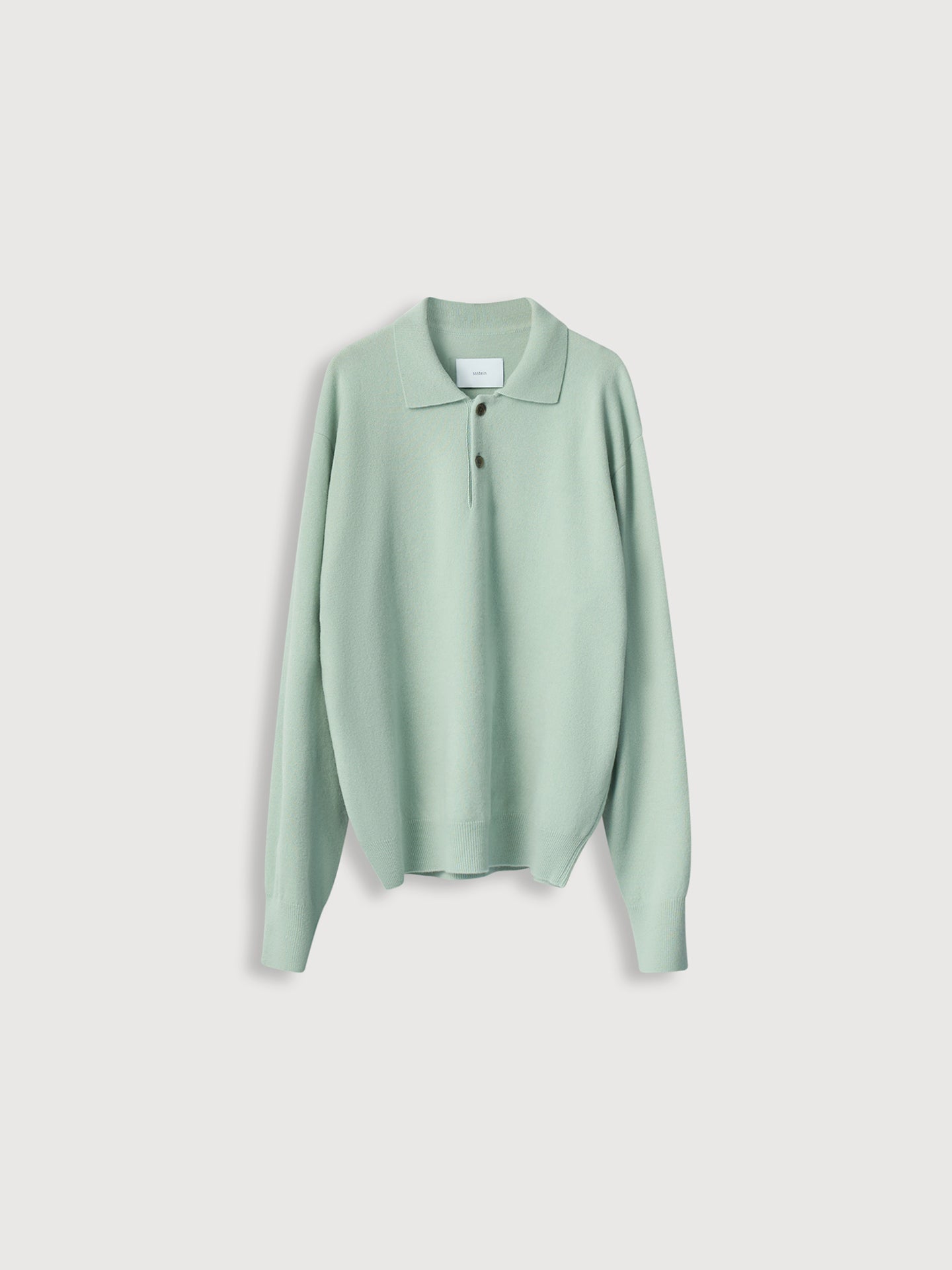 Extra Fine Wool Polo LS