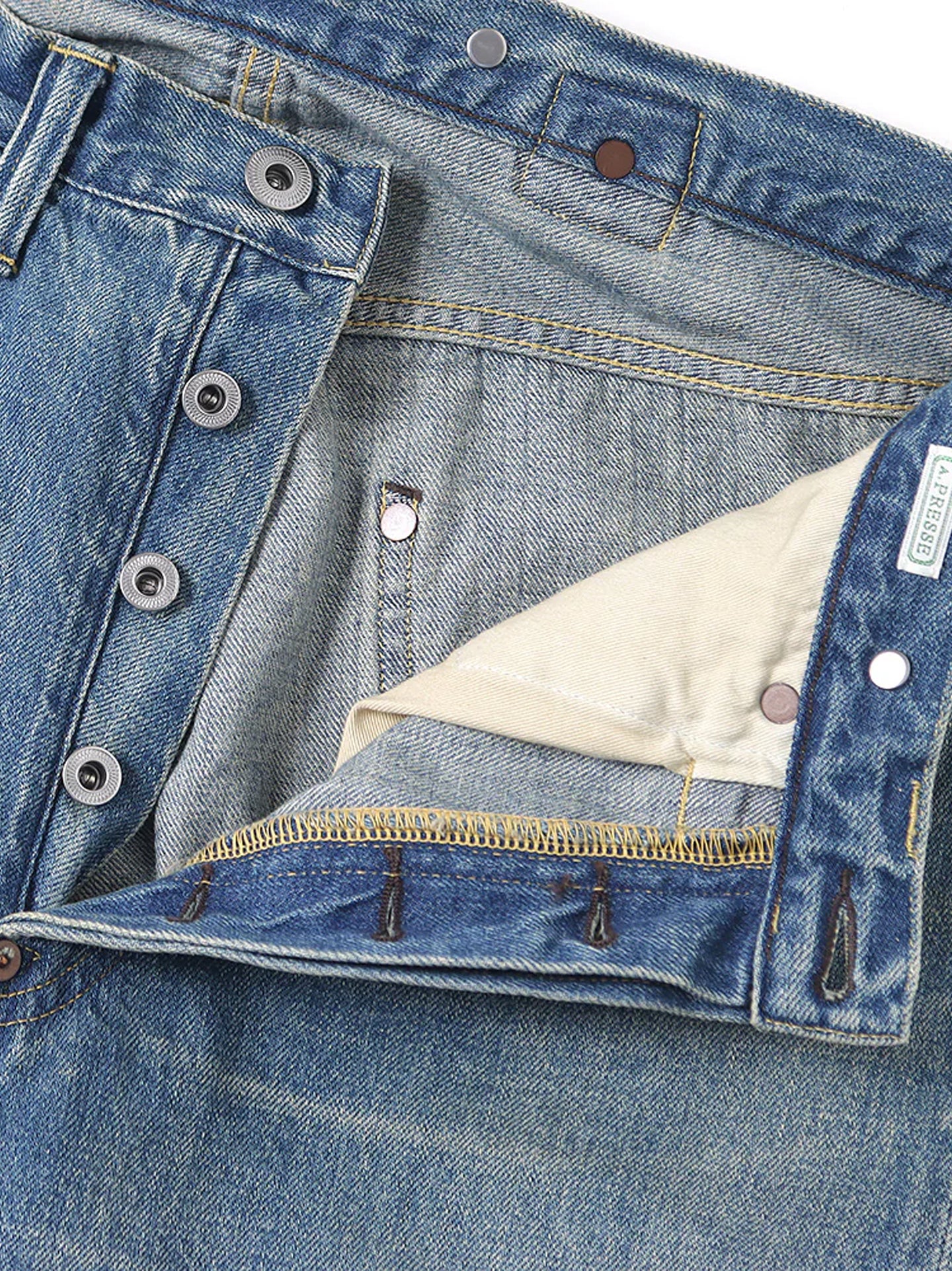 No.2 Washed Denim Pants