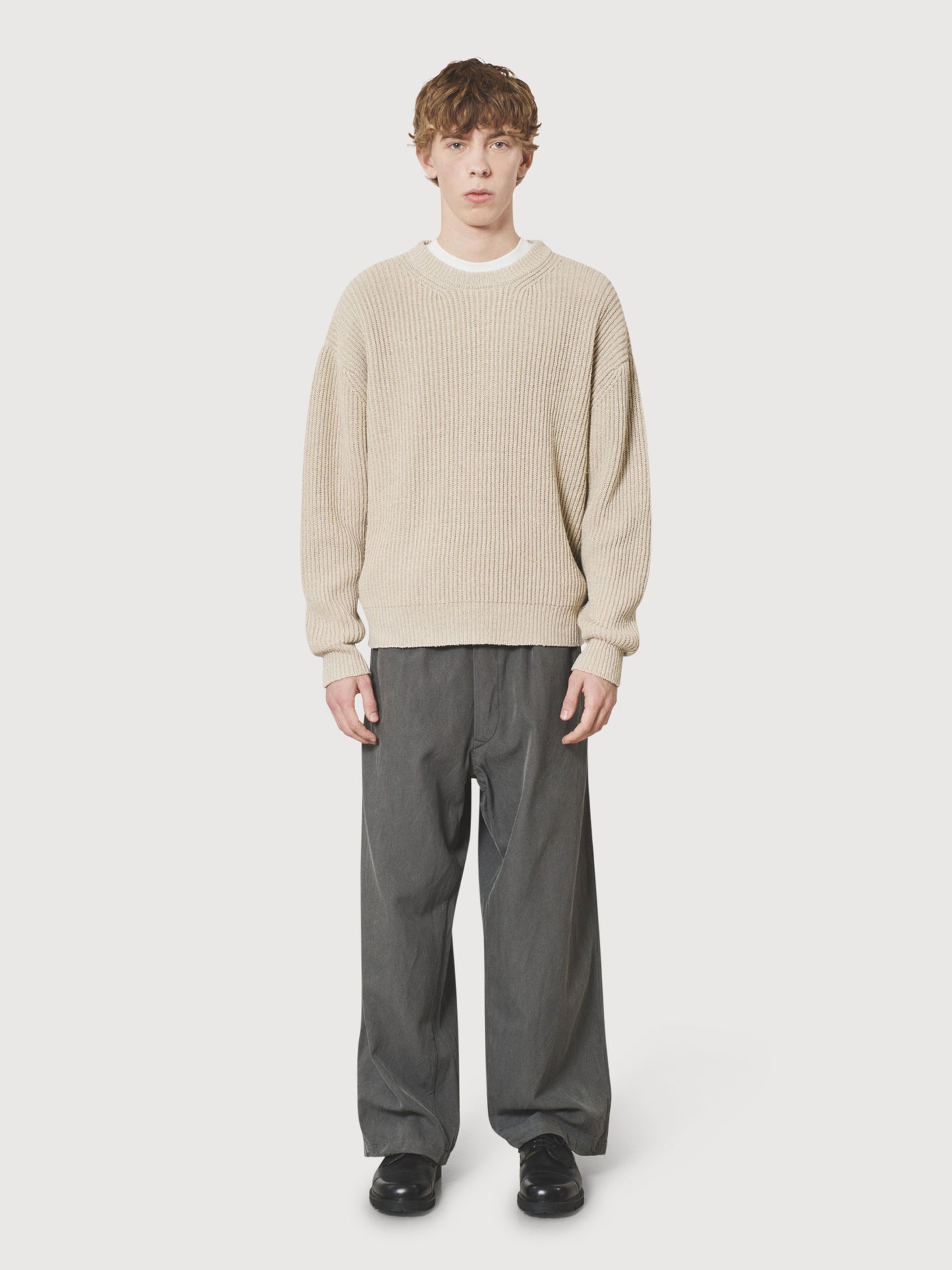 Silk Linen Lilian Crew Neck Sweater