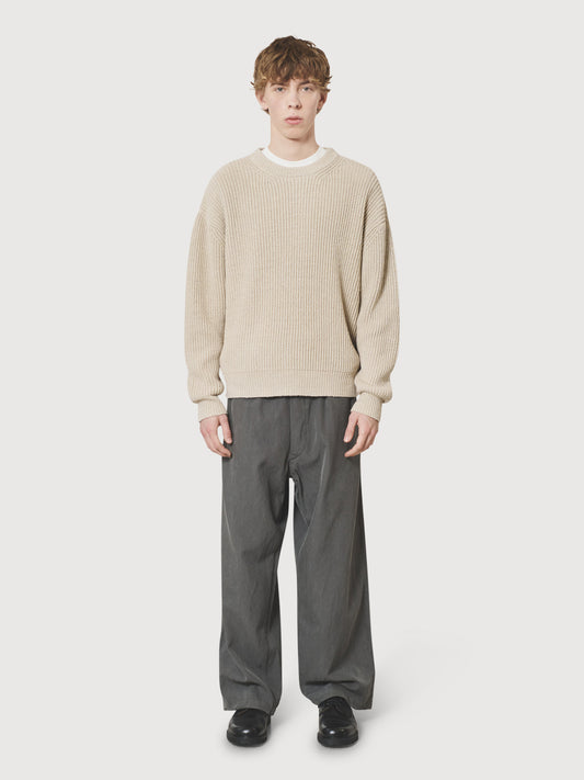 Silk Linen Lilian Crew Neck Sweater