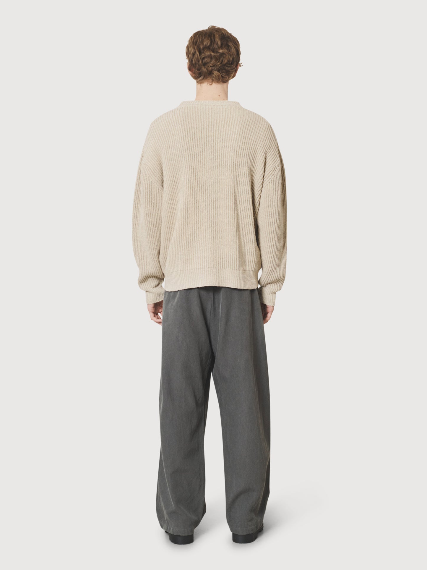 Silk Linen Lilian Crew Neck Sweater