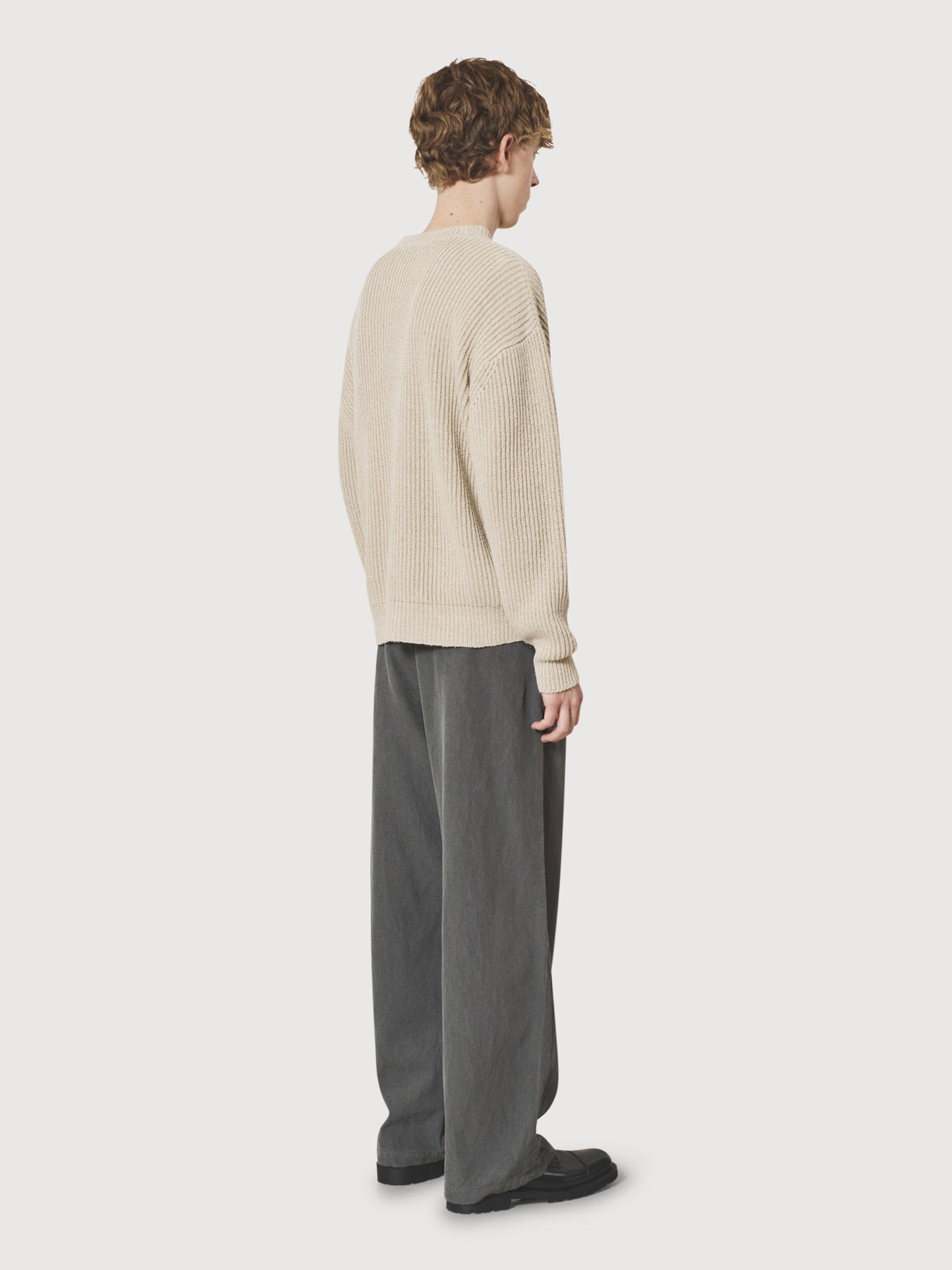 Silk Linen Lilian Crew Neck Sweater