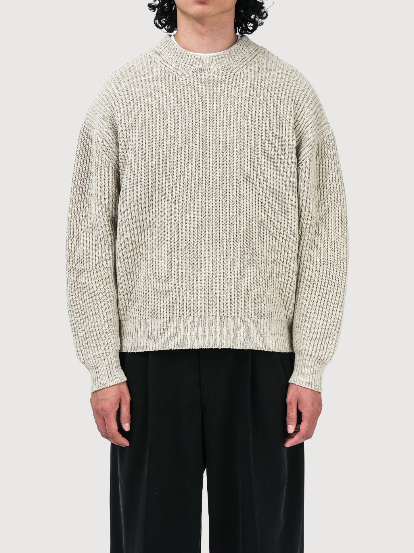 Silk Linen Lilian Crew Neck Sweater