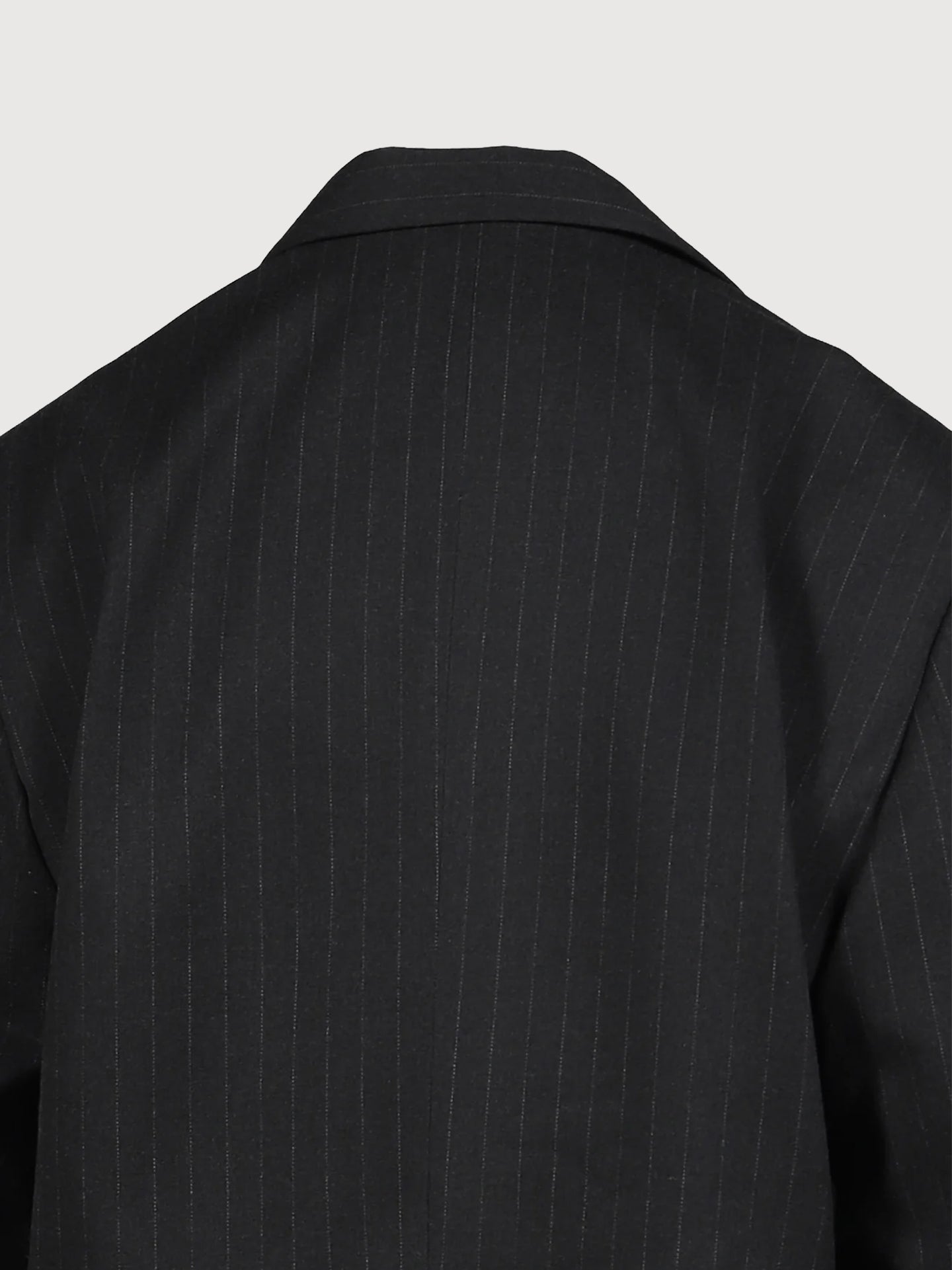 Bonnie Pleated Blazer Pinstripe