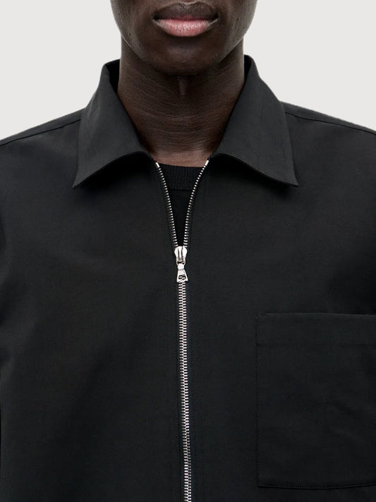 Shrunk Zip Shirt Ottoman