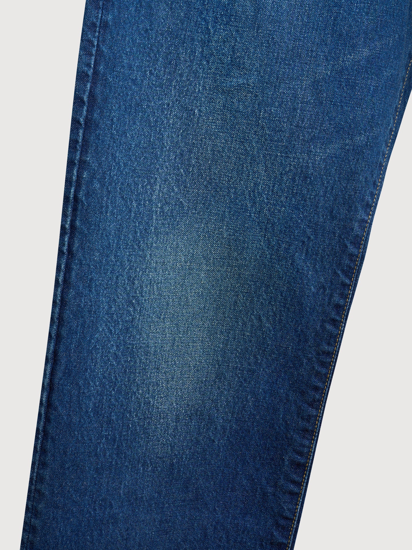 Denim Straight Trousers (VINTAGE WASH)