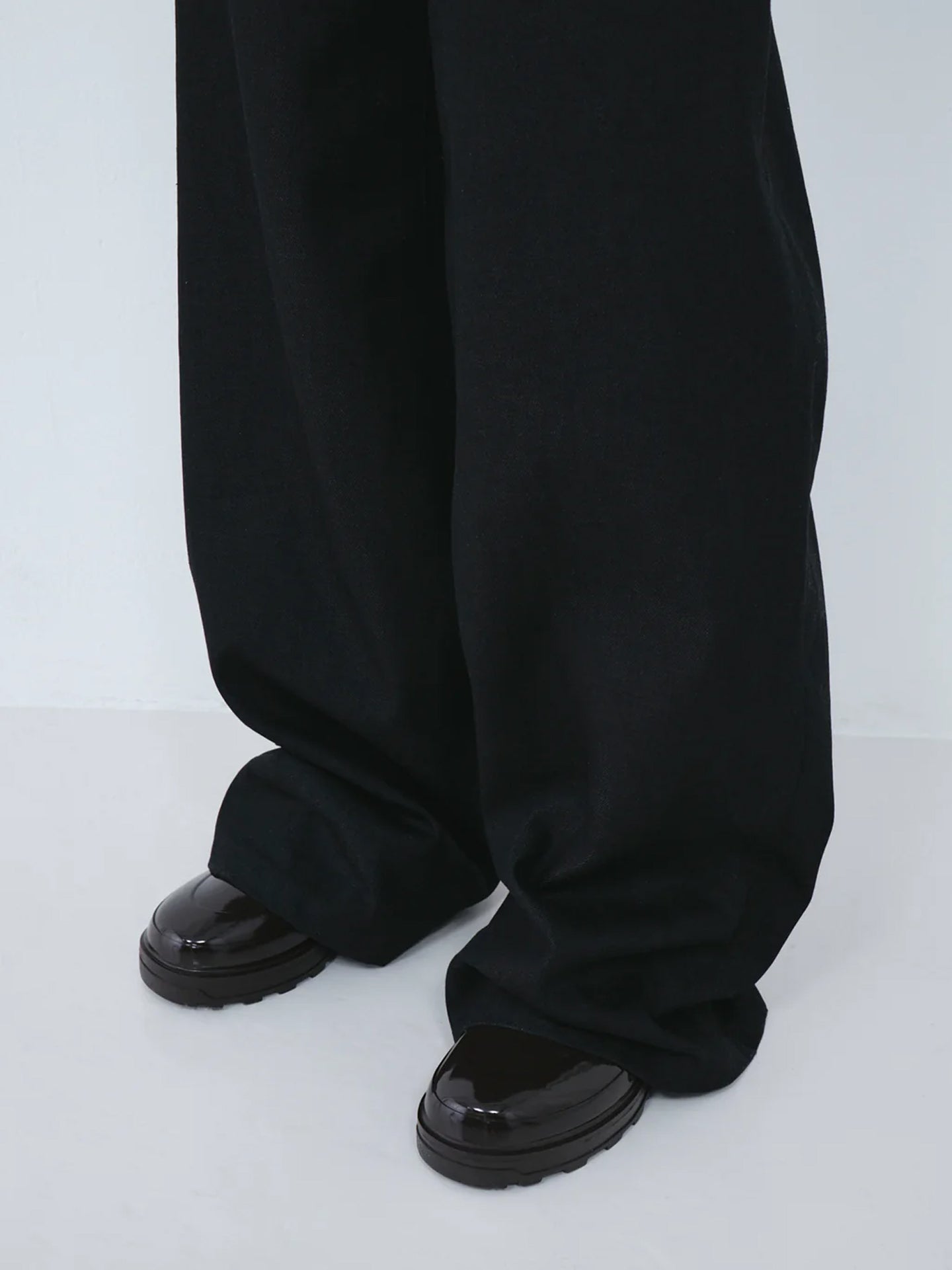 Beth loafer shiny shiny black