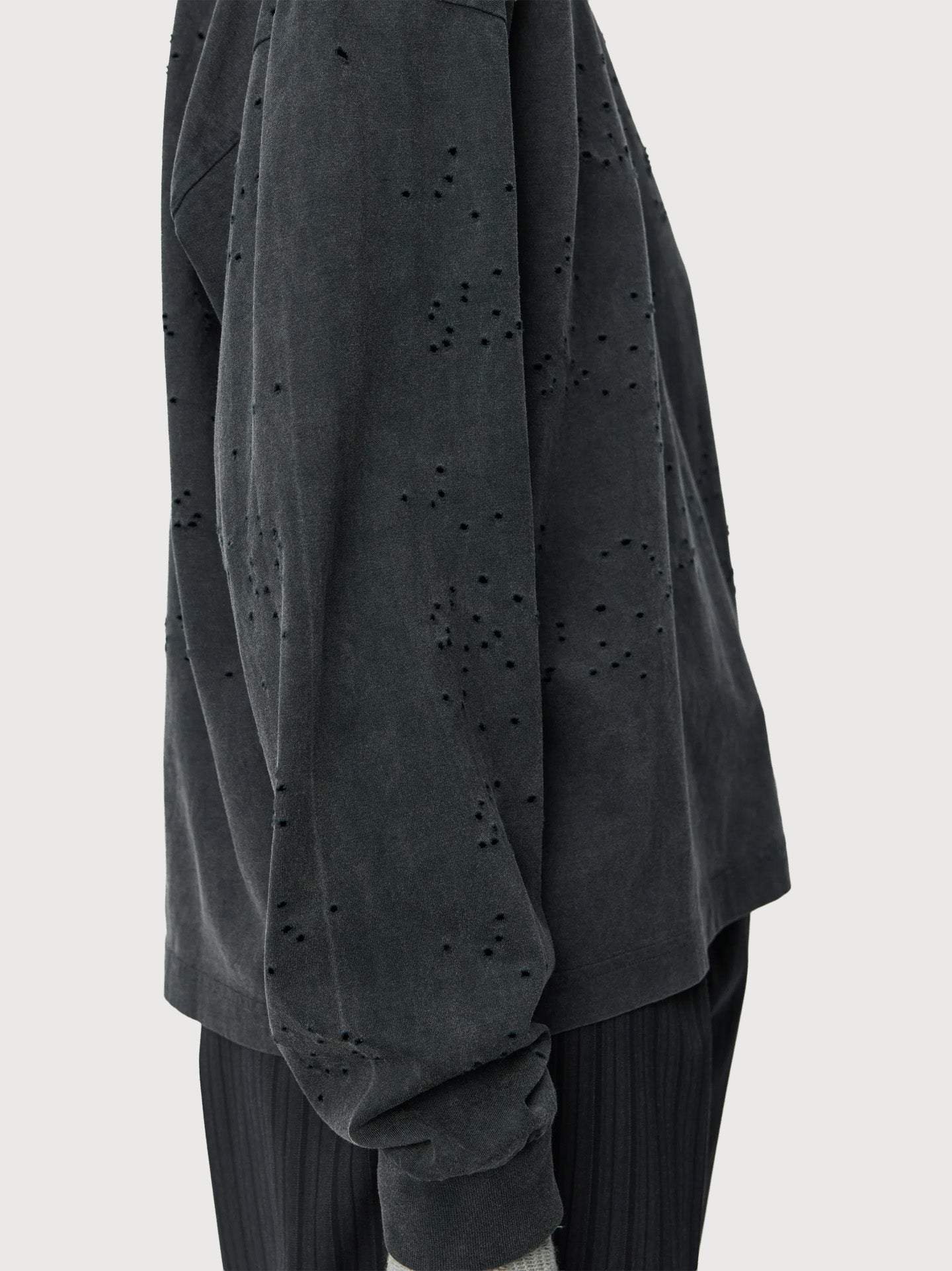 Cropped Relaxed LS Tee