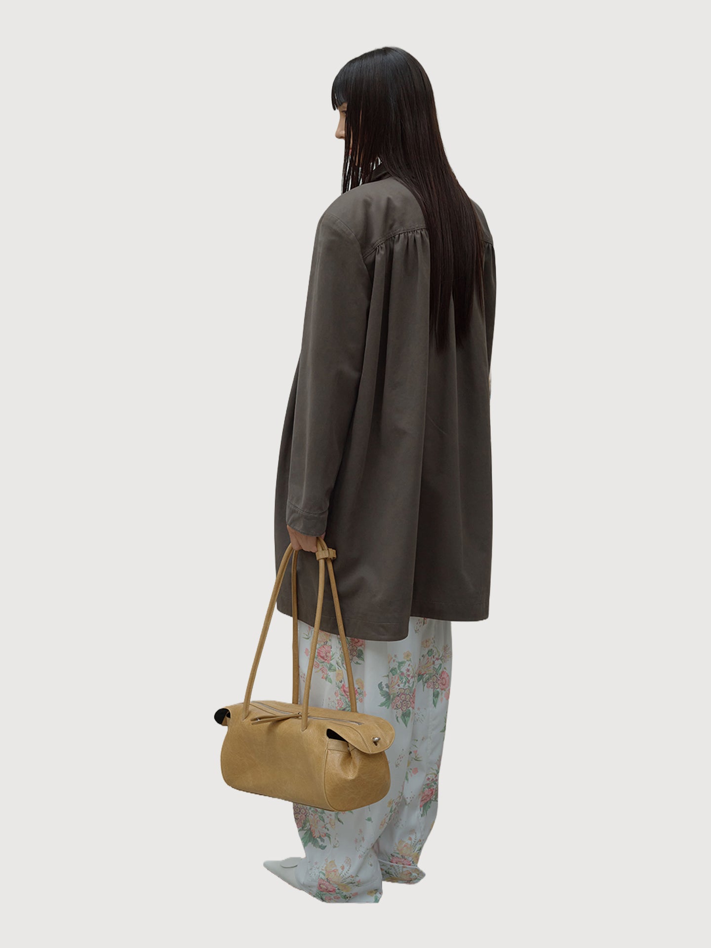 Over Shirred Top Coat