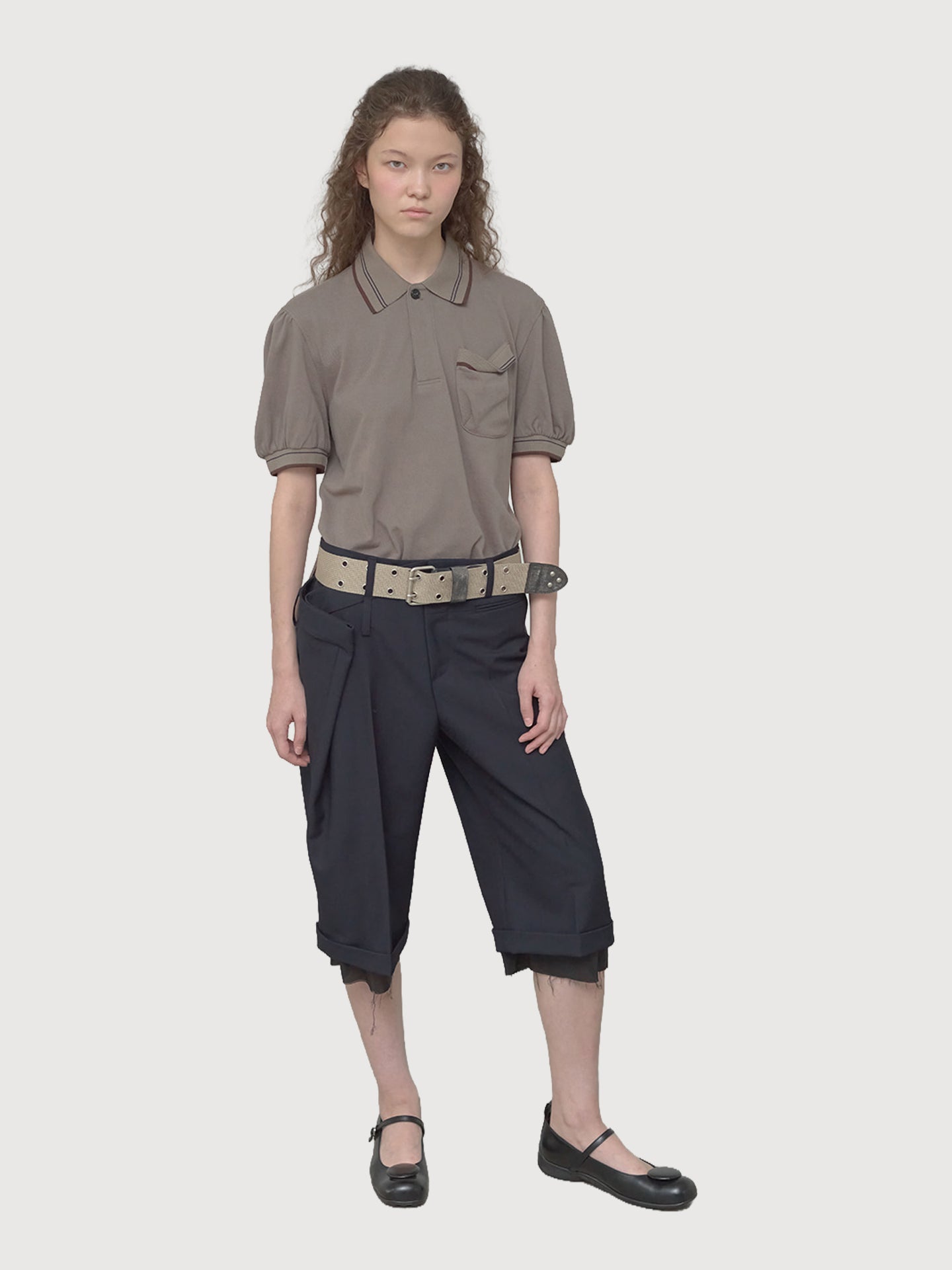Puffy Piqué Polo