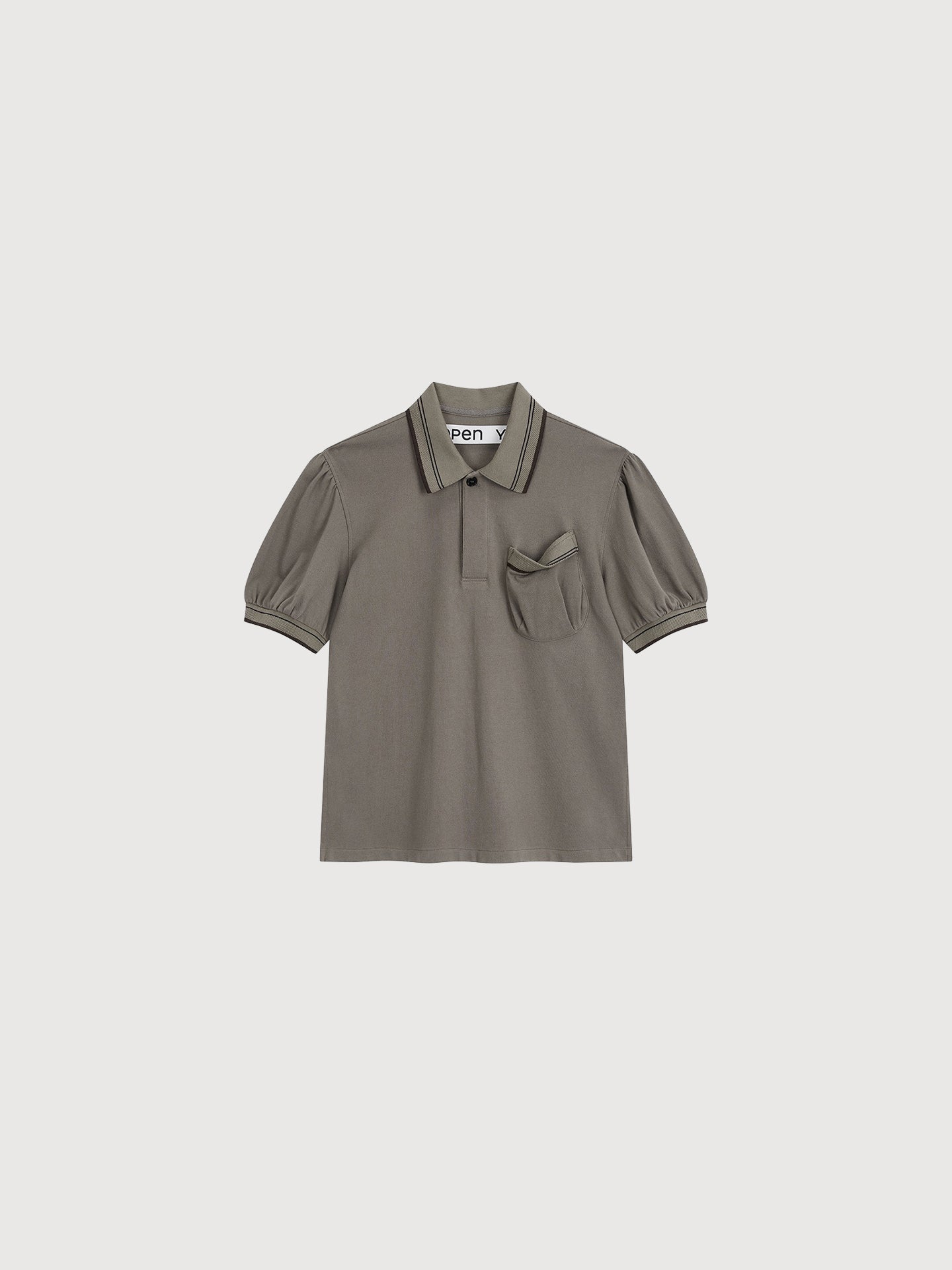 Puffy Piqué Polo