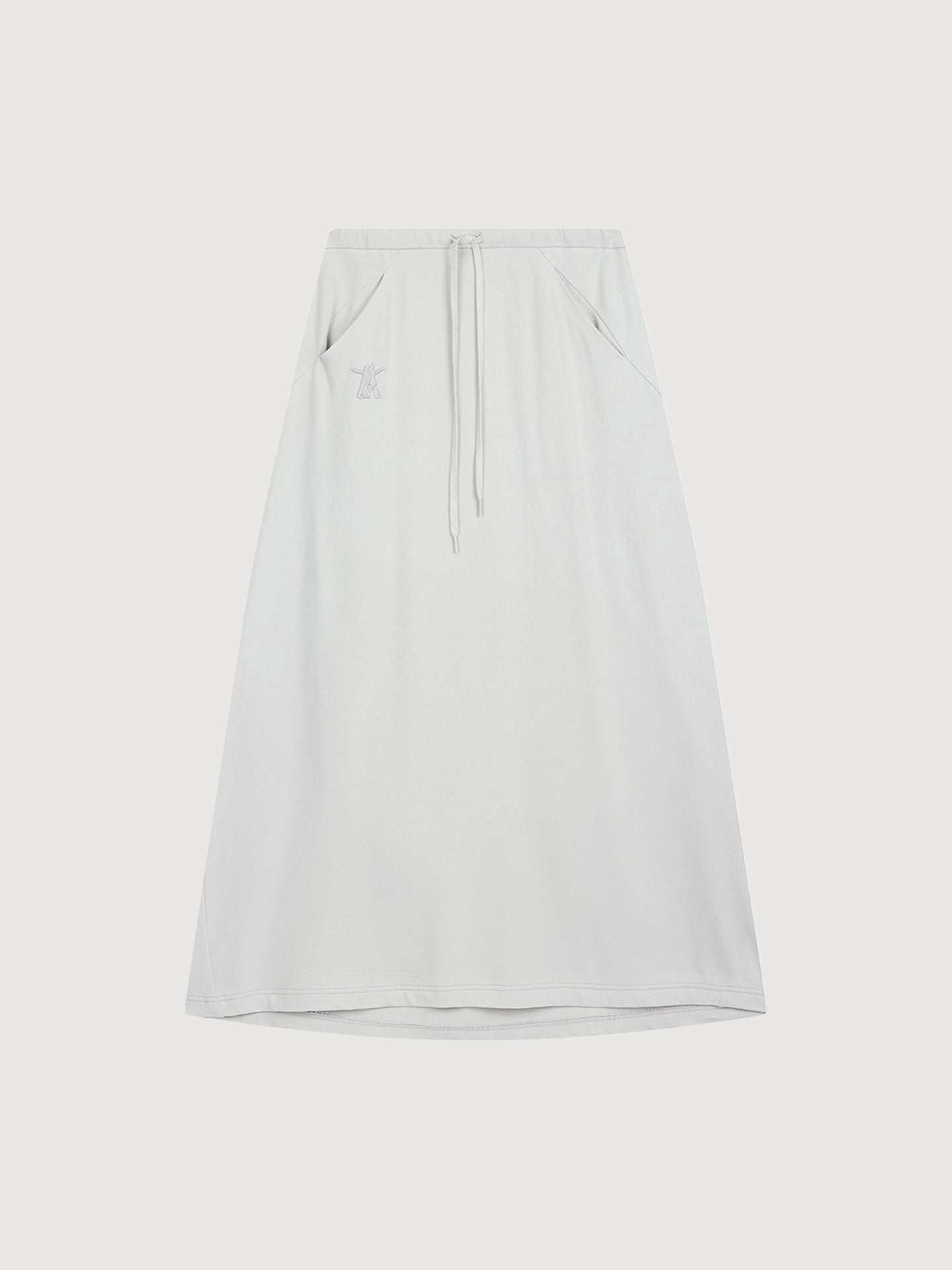 Slant Jersey Skirt