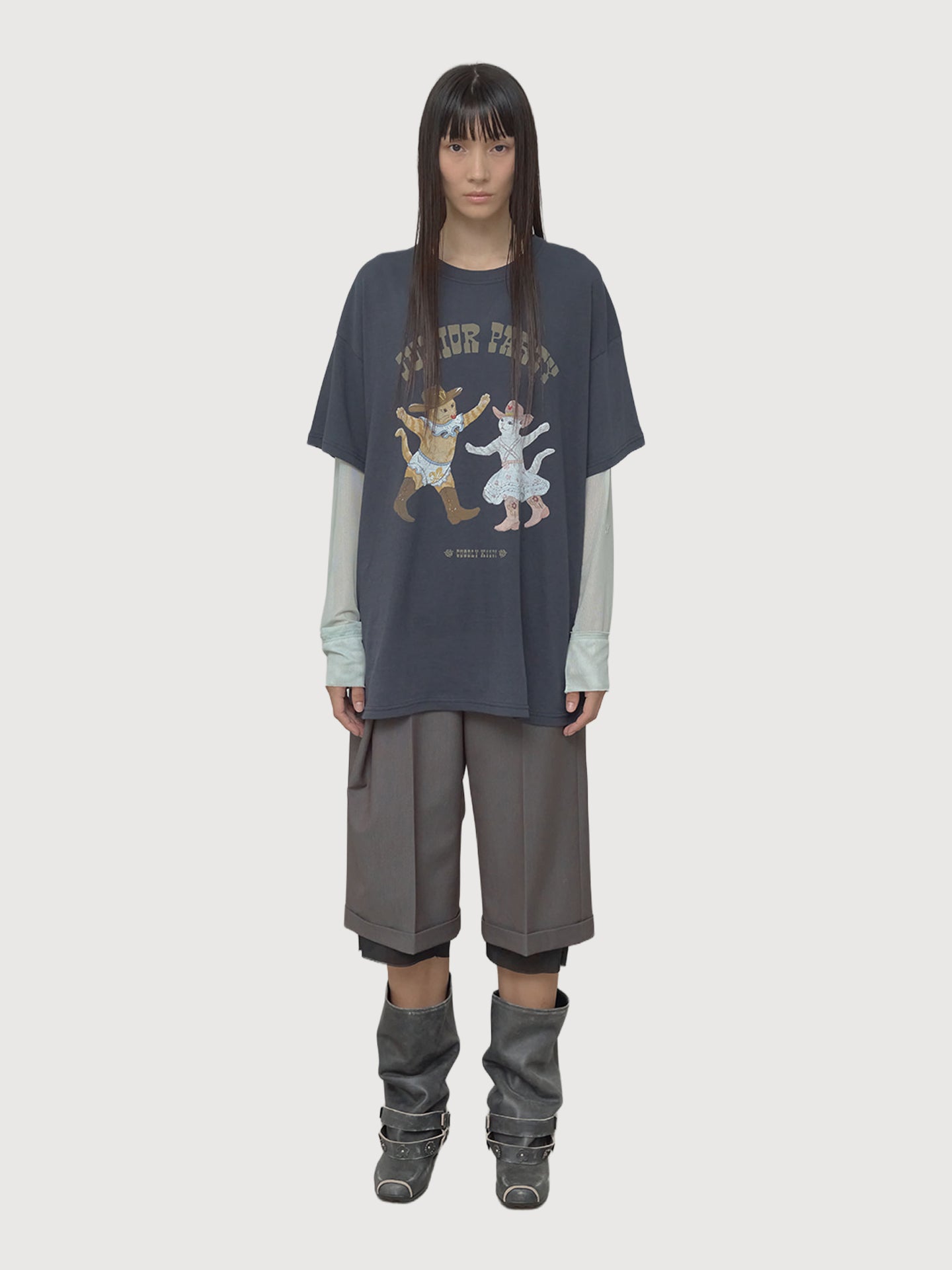 Wrap Over Bermuda Shorts