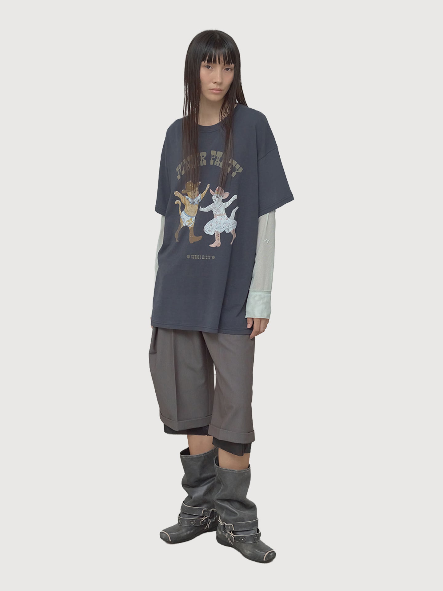 Wrap Over Bermuda Shorts