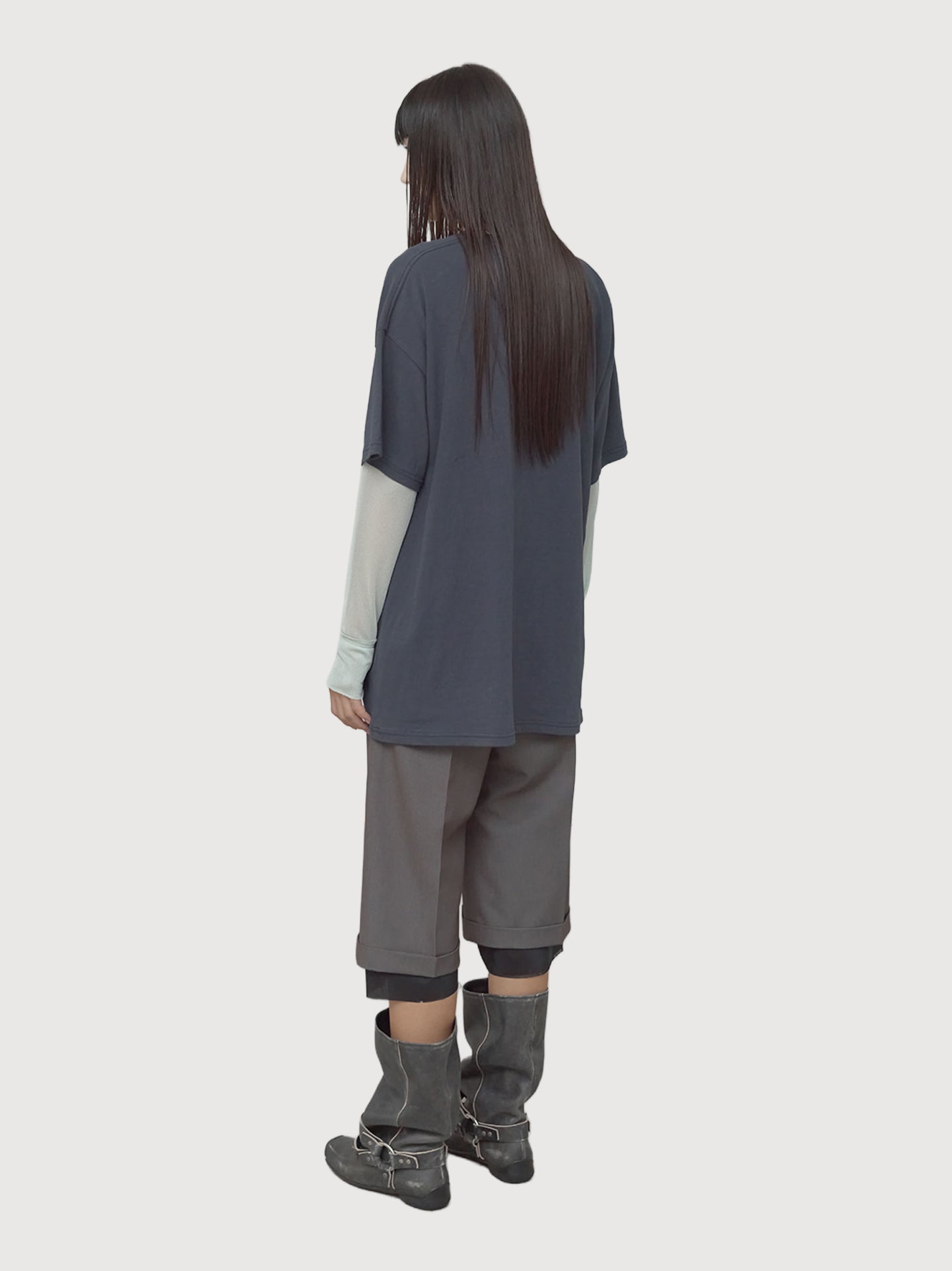 Wrap Over Bermuda Shorts