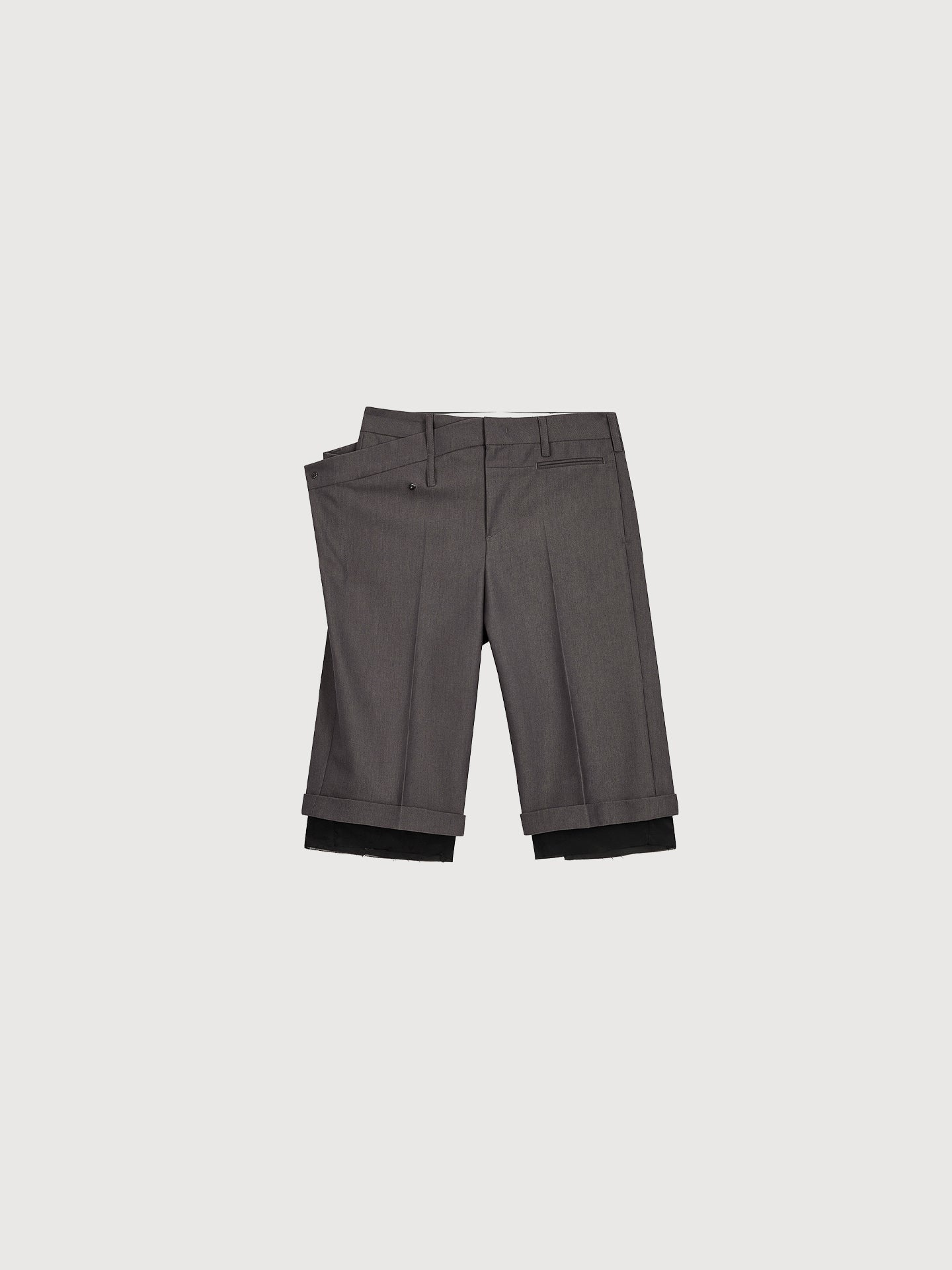 Wrap Over Bermuda Shorts