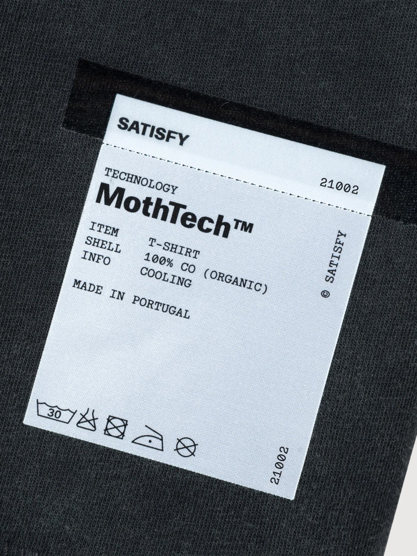 MothTech T-Shirt Aged Black
