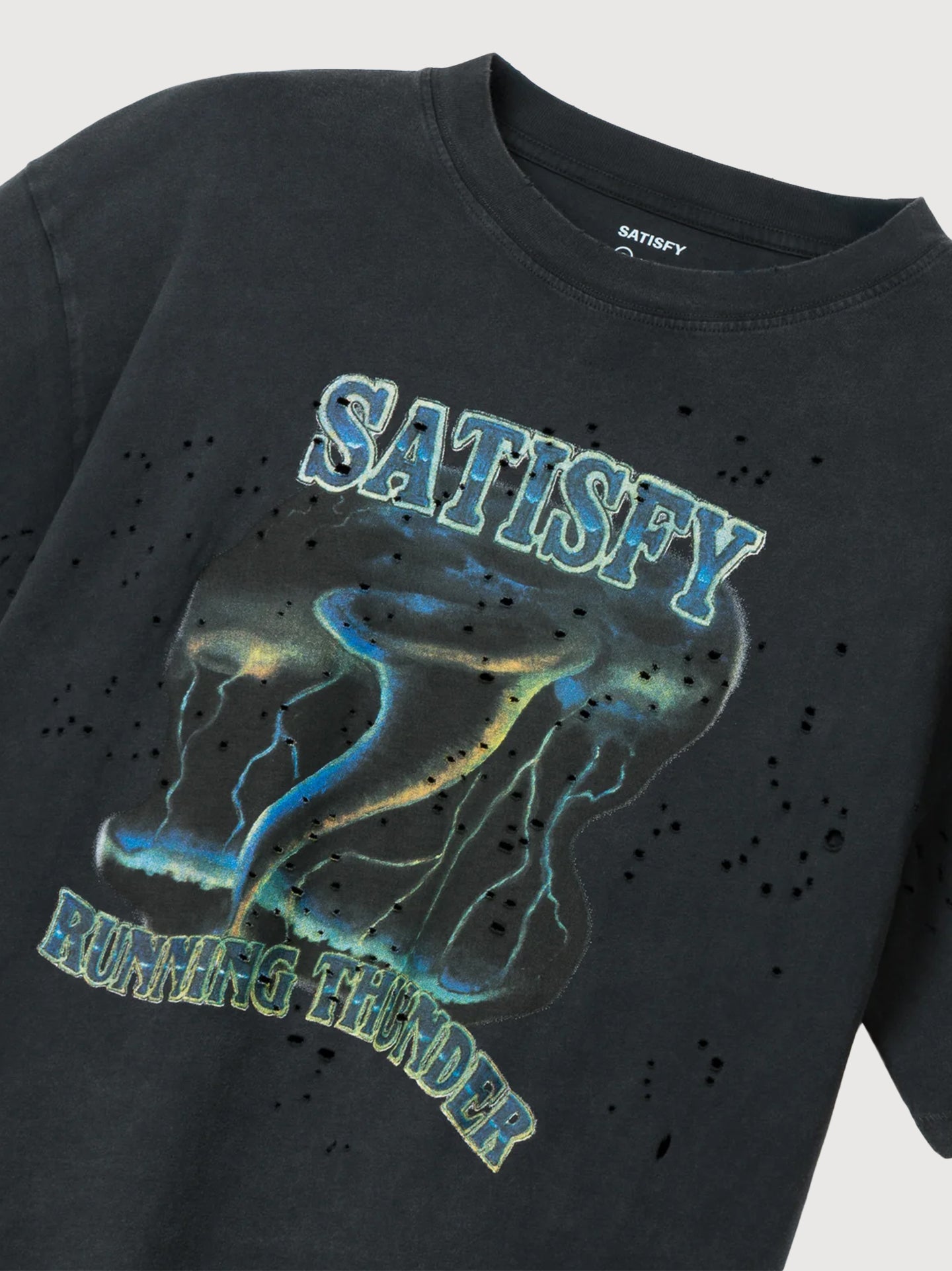 MothTech T-Shirt Aged Black