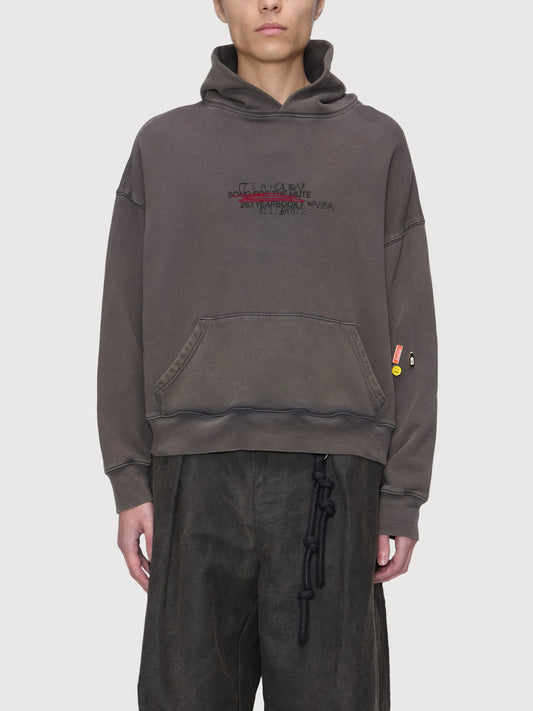 "It's A Holiday" Relaxed Hoodie French Terry