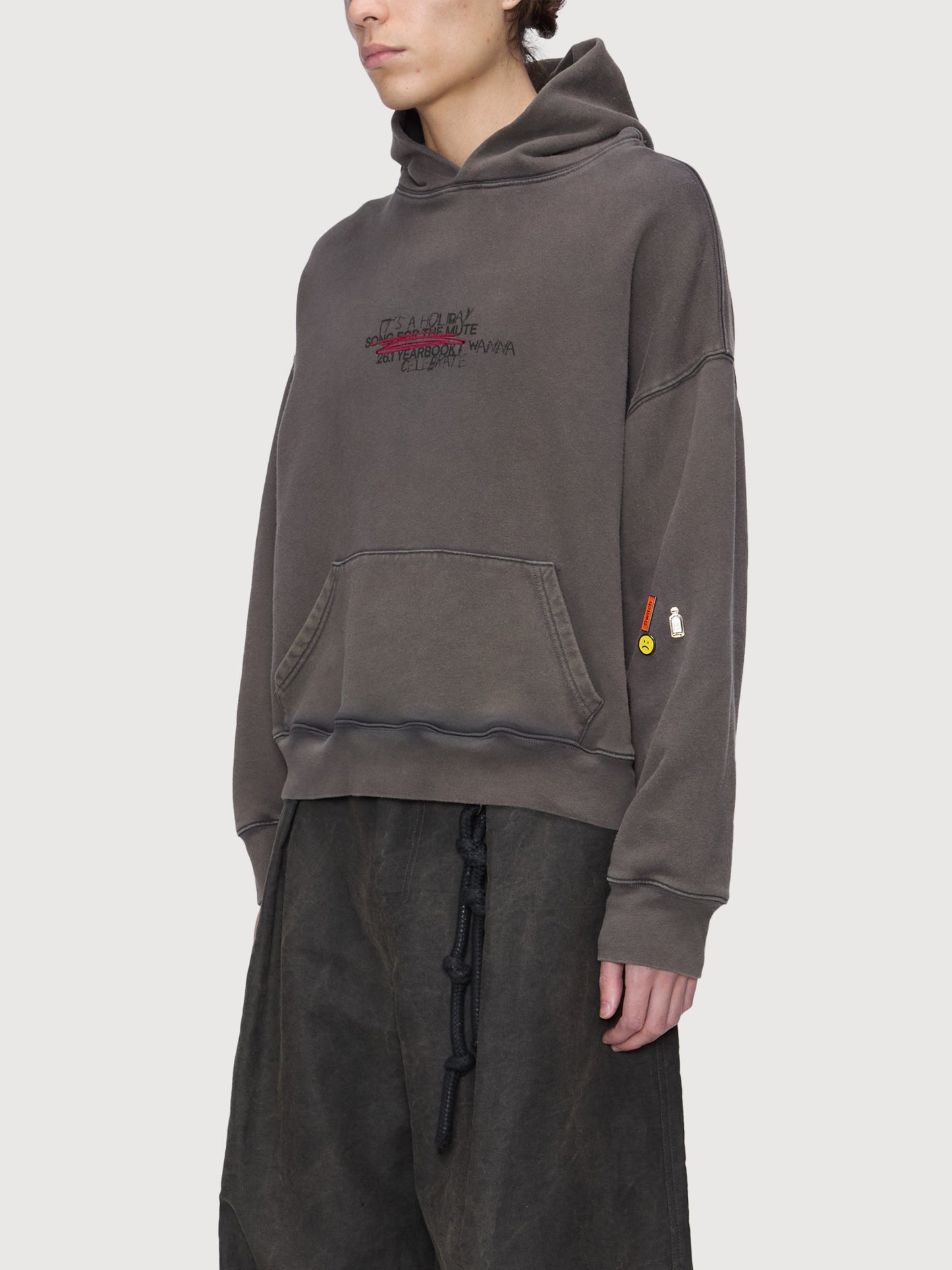 "It's A Holiday" Relaxed Hoodie French Terry