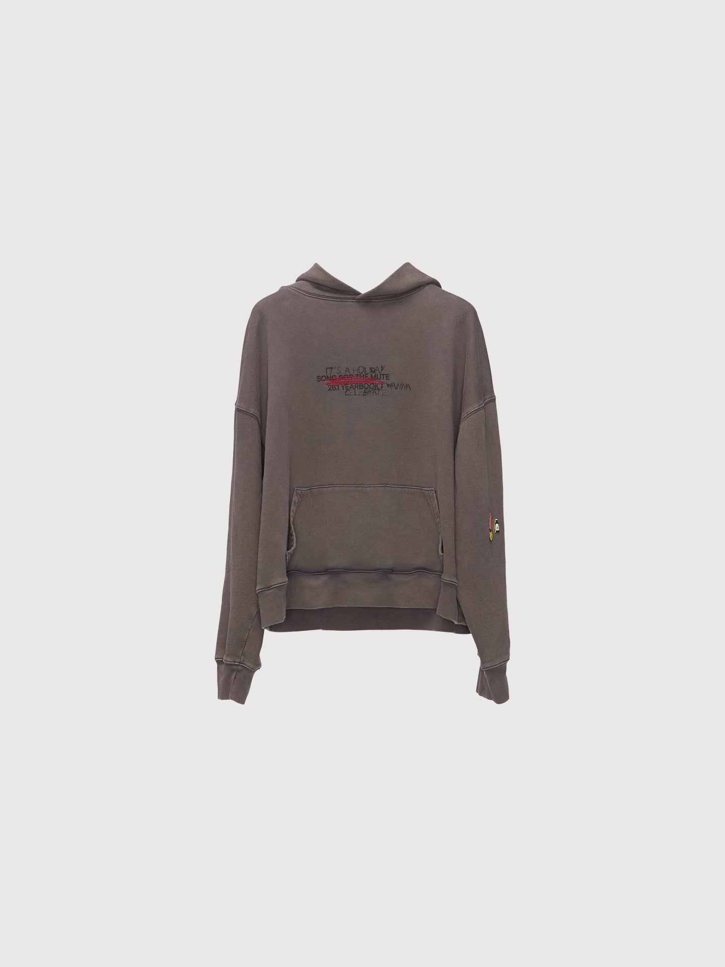 "It's A Holiday" Relaxed Hoodie French Terry
