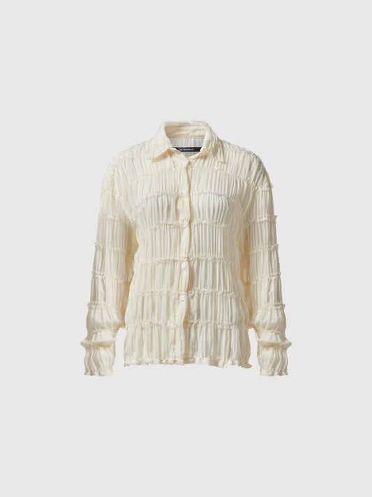 L/S Cropped Casual Shirt
