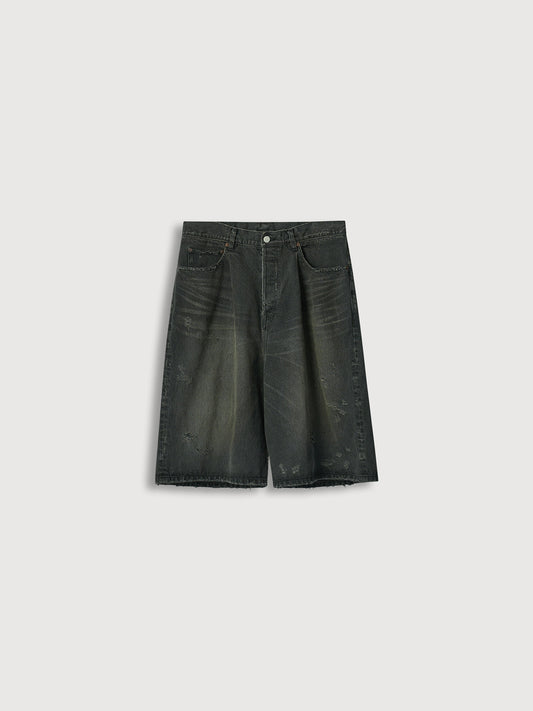 Baggy Denim Shorts