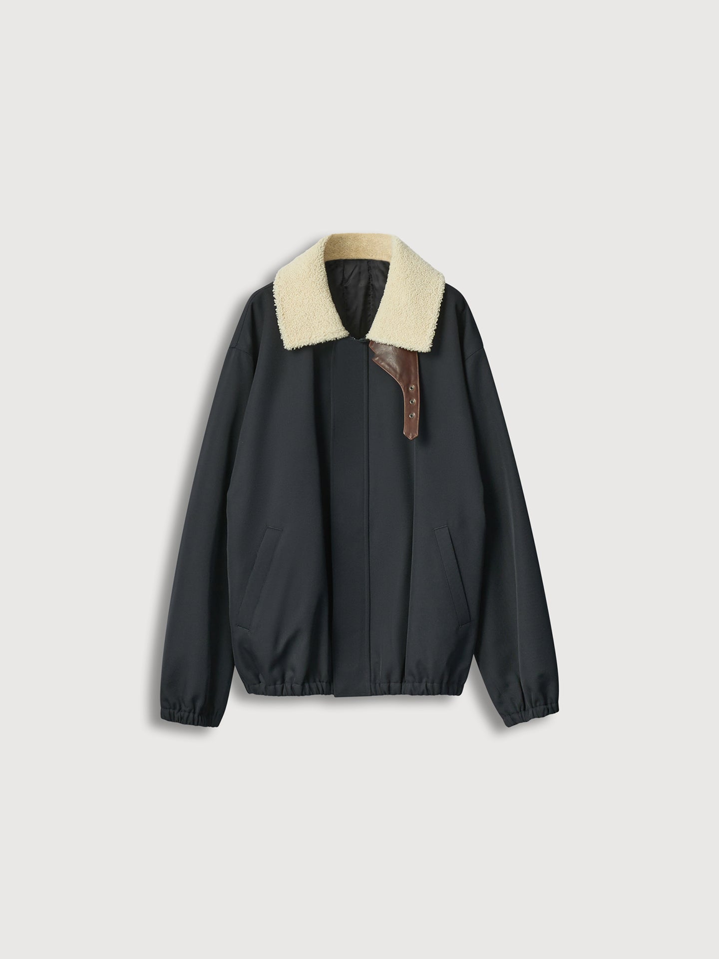 Mouton Collar Padded Jacket