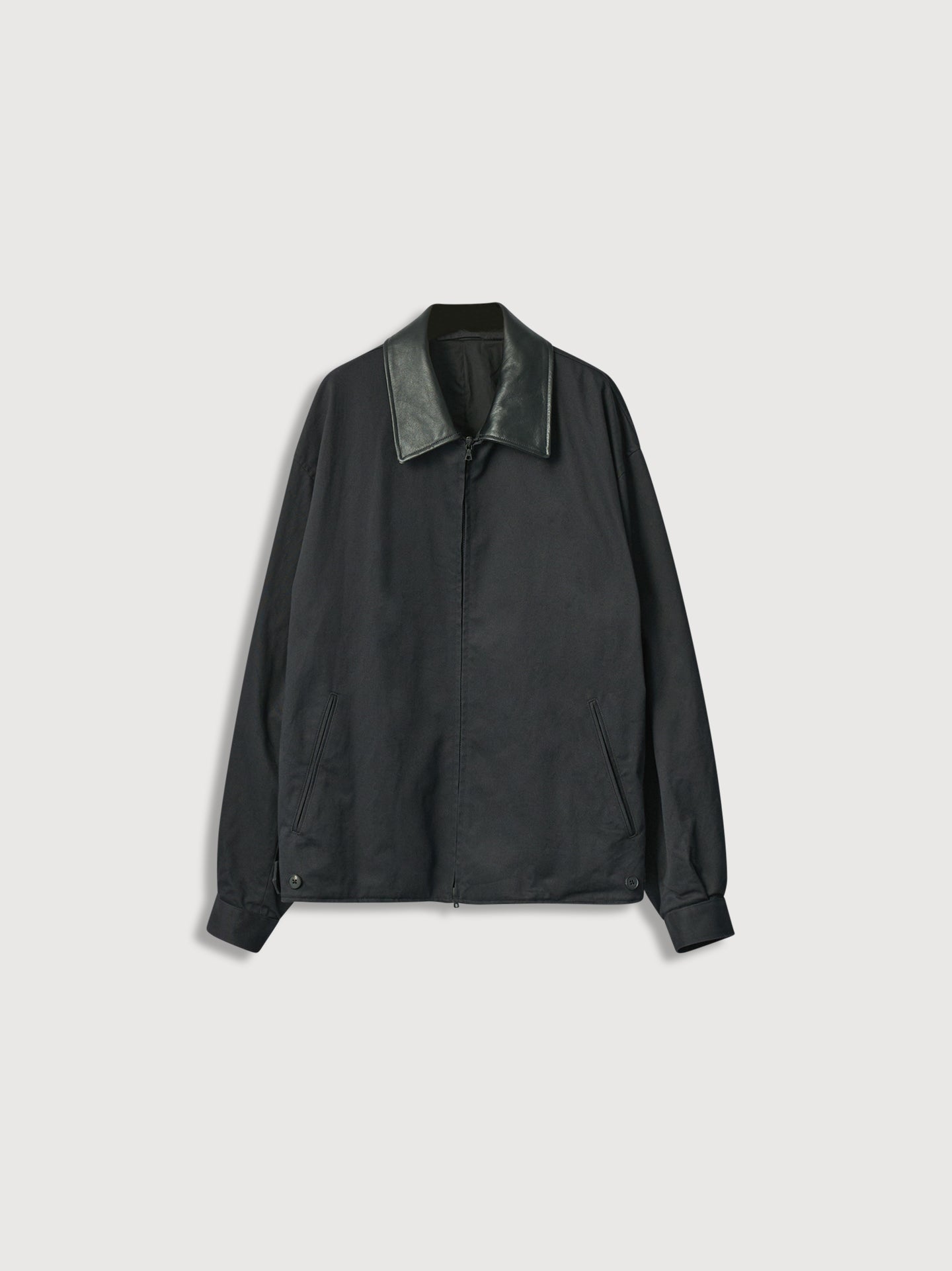 Sulfur Dyed Brushed Chino Zip Jacket