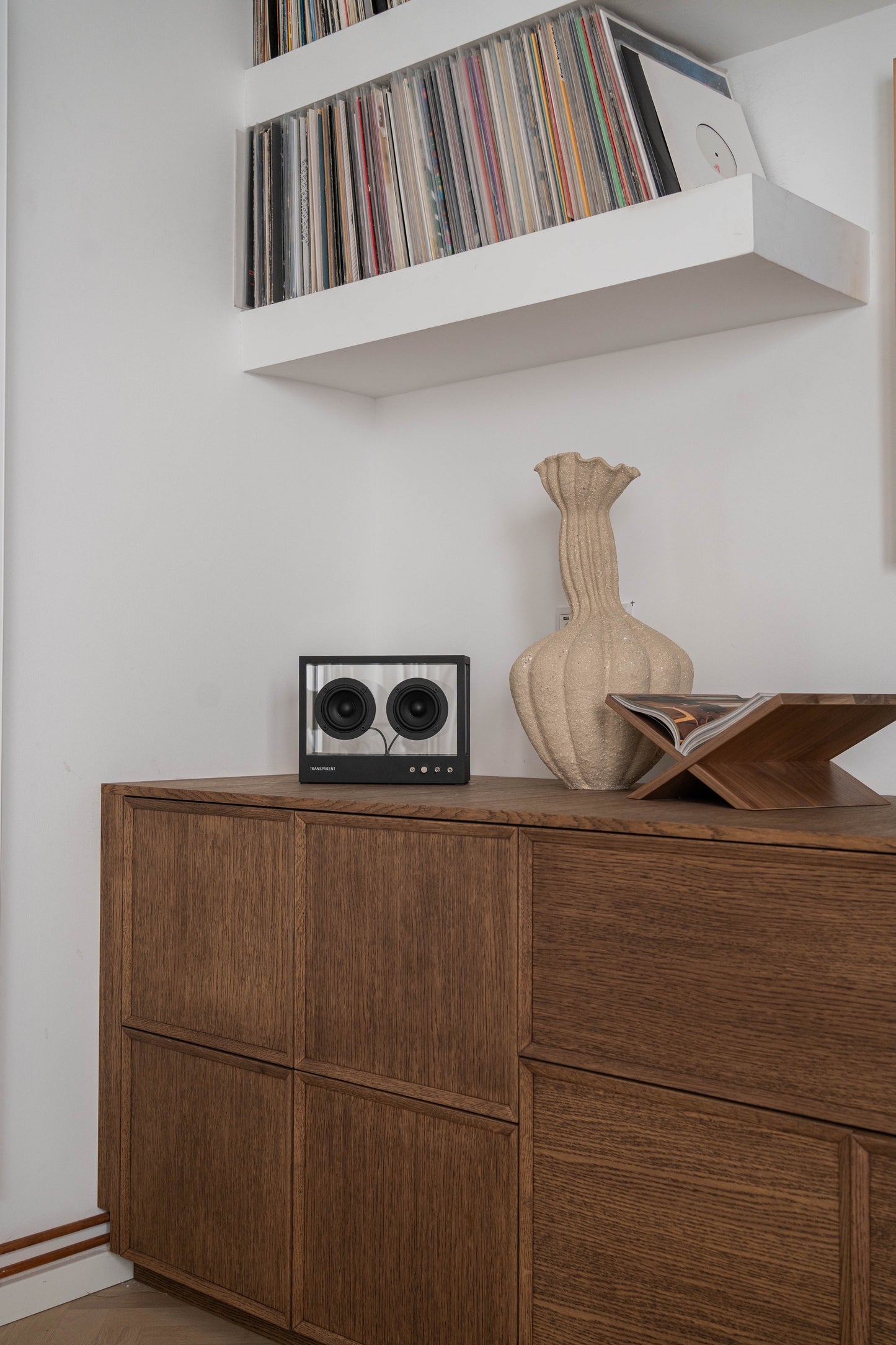 Small Transparent Speaker in Black